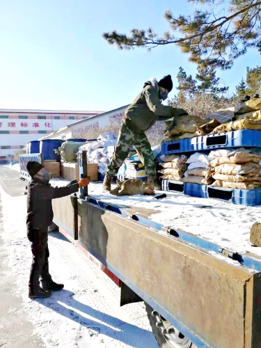 物資供應(yīng)部接收物資